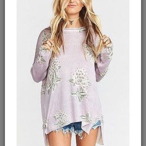 show me your mumu bonfire sweater liv lov lav knit